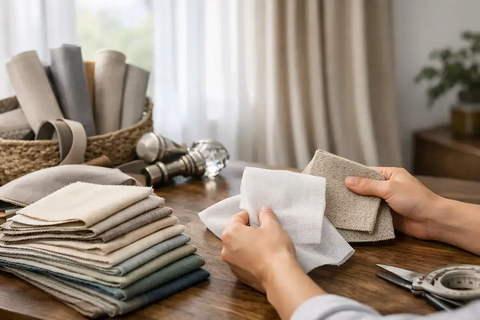 Cómo elegir telas para cortinas ideales