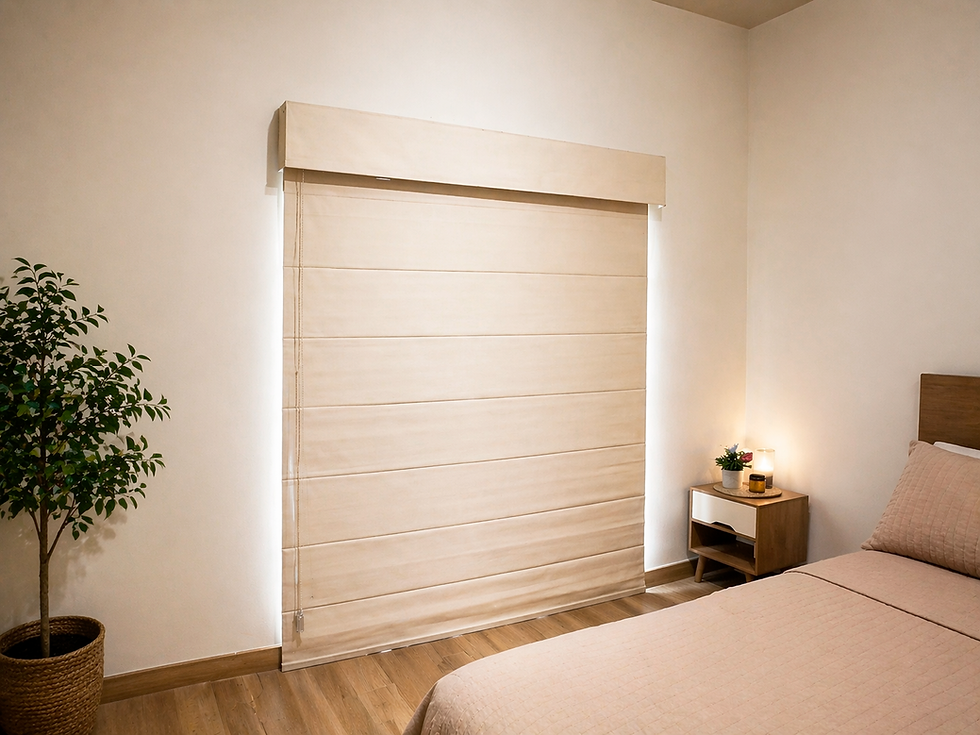 persiana_romana_blackout_beige_persianas_casa_bonita_Torreon.webp