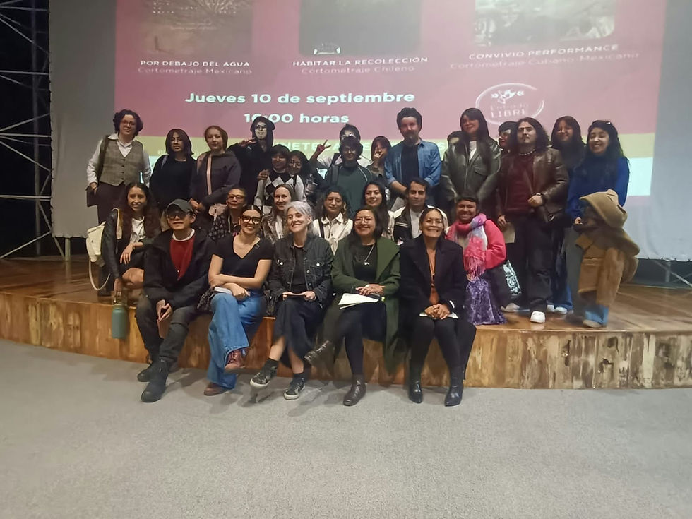Académica del Departamento de Artes Plásticas UdeC participa en Simposio Internacional de Investigación/Creación en México