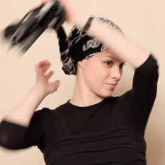 New Scarf Technique: The Spiral Bun