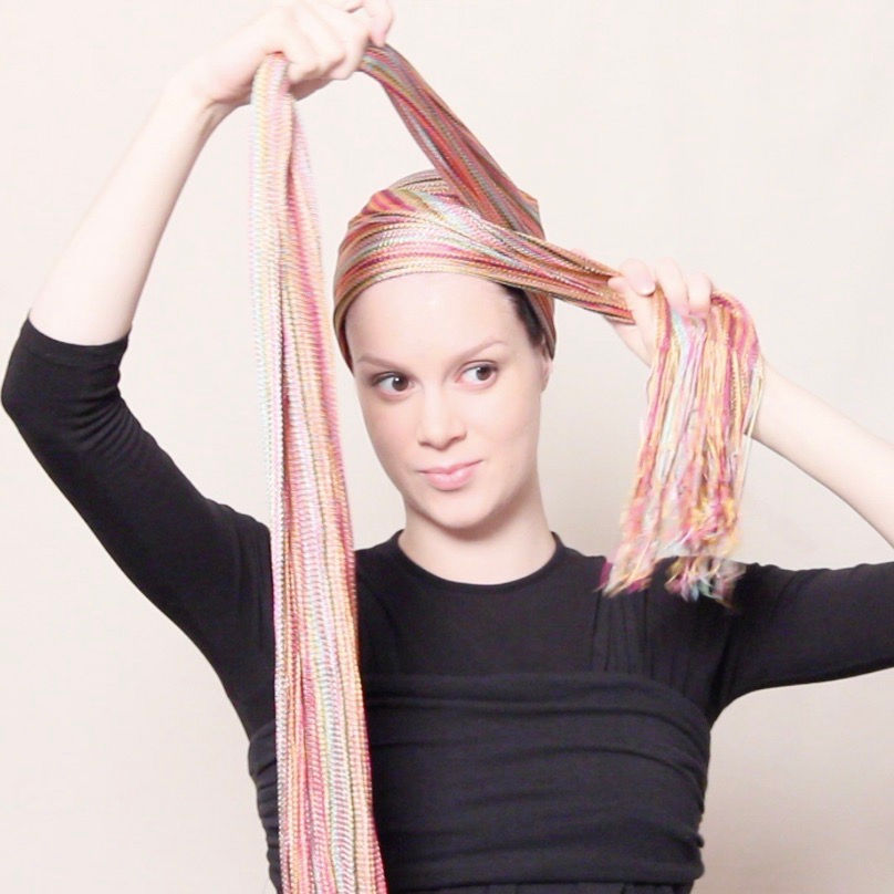 Headscarf Masterclass: How to Tie a Designer Turban