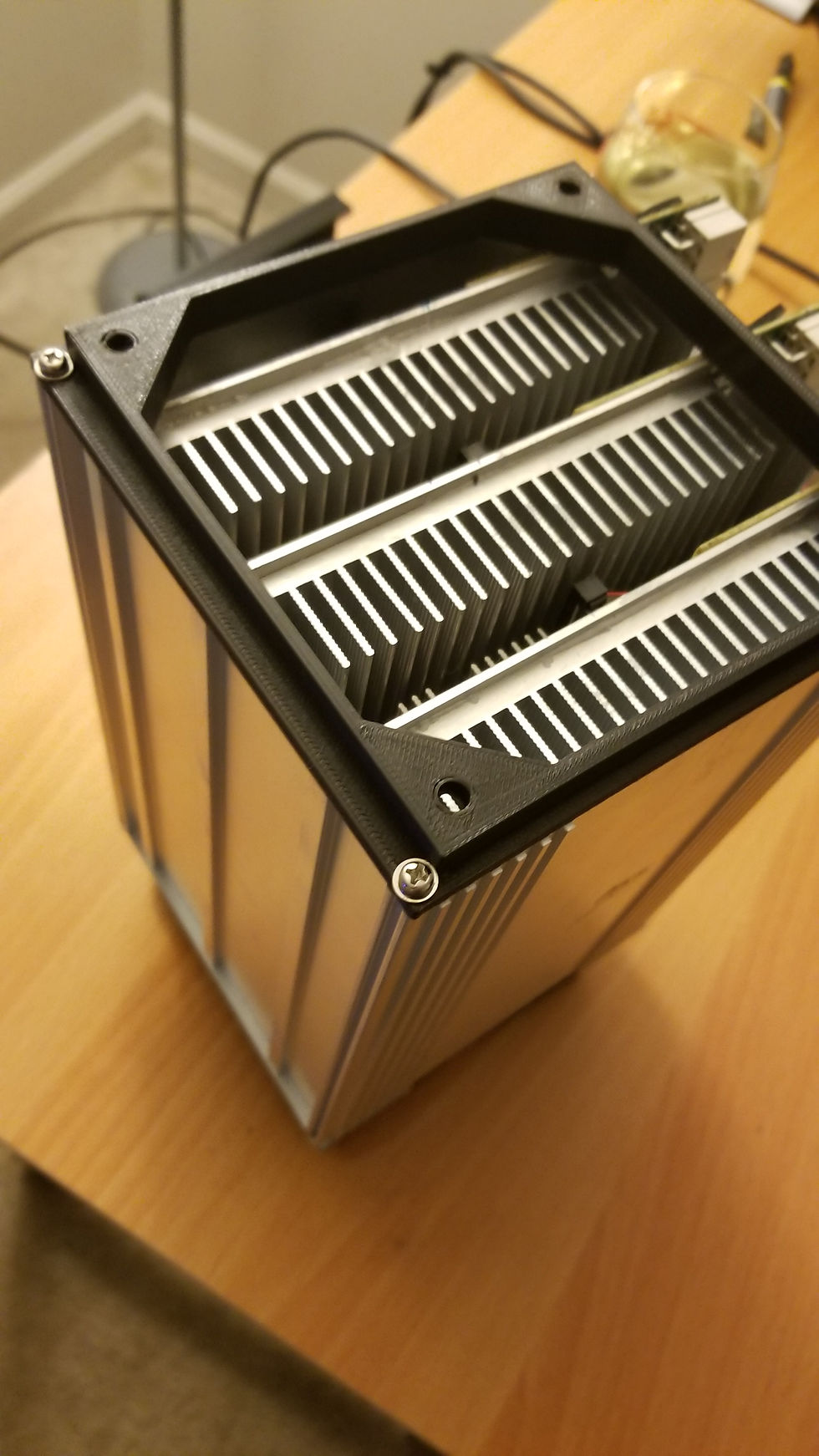 Thumbnail: AntMiner Z9 mini exhaust Fan Shroud Silencer to 4 Inch Vent