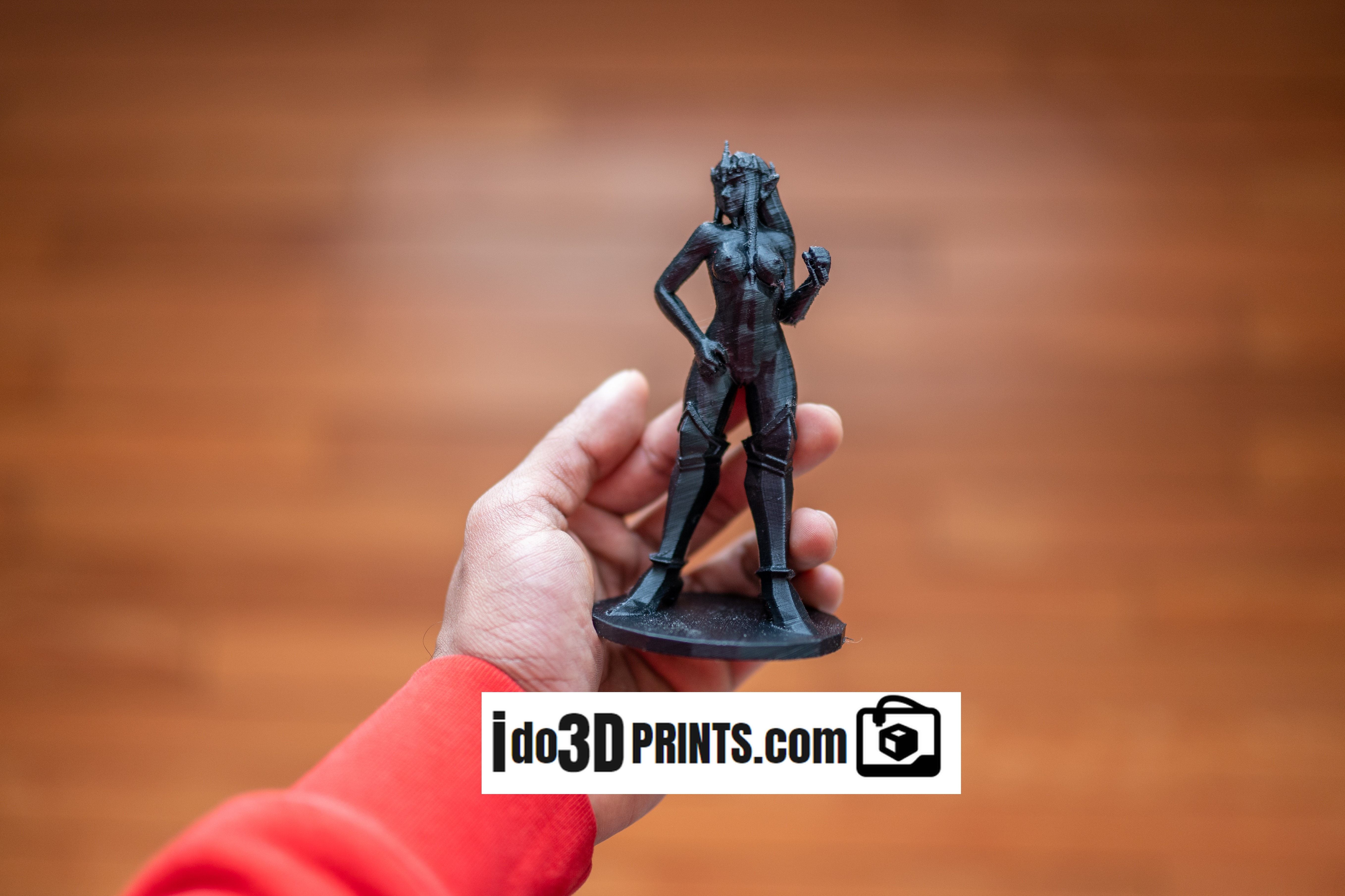 Zelda (nude) statue 3d print