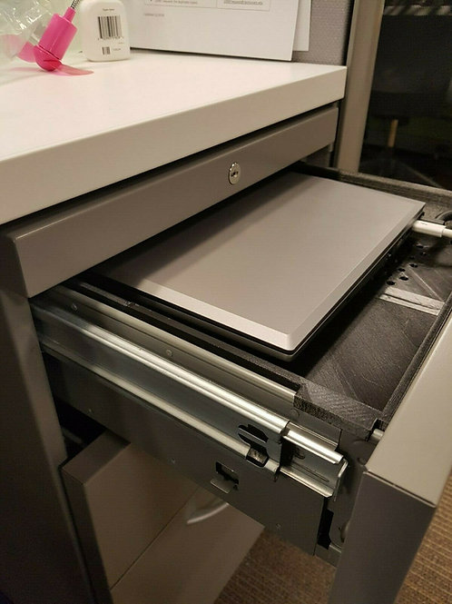 Laptop desk drawer insert - concealed laptop drawer | ido3Dprints.com