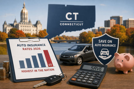 Connecticut Auto Insurance Rates 2026: Why They're the Highest in the Nation — and How to Save