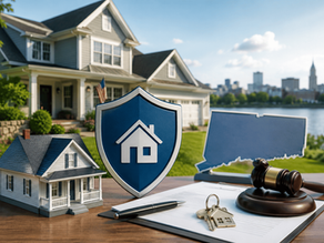 Connecticut homeowners insurance coverage, costs, and legal requirements represented by a protected home, insurance shield, Connecticut map, and legal documents`
