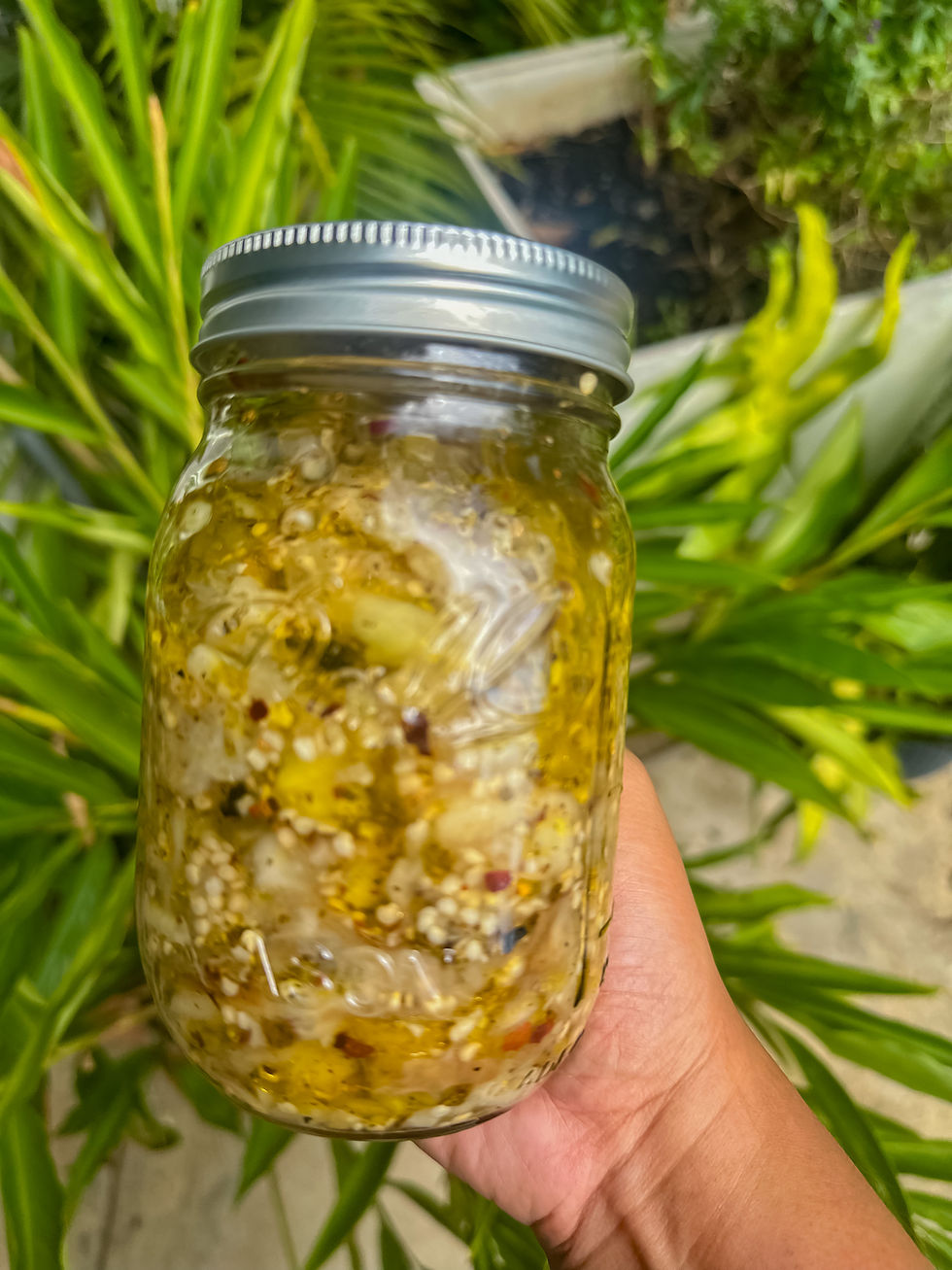 Berenjena a la vinagreta