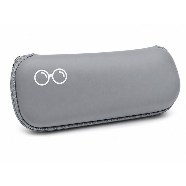 Estuche rígido color gris para gafas - Silens Laboratorio Óptico