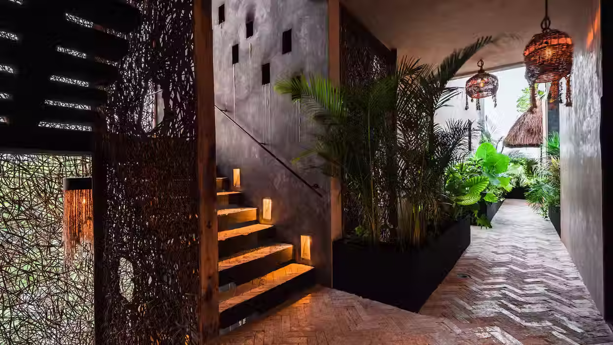 handcrafted stones in Esmeralda Tulum 