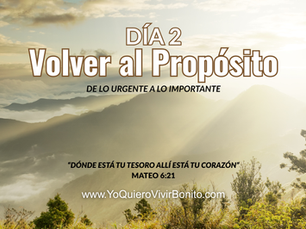 Taller Broche de Oro - Día 2 Volver al Propósito