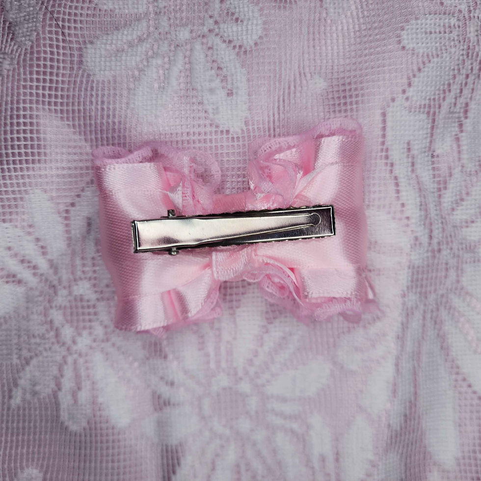 Thumbnail: pageant princess hair clips ♡