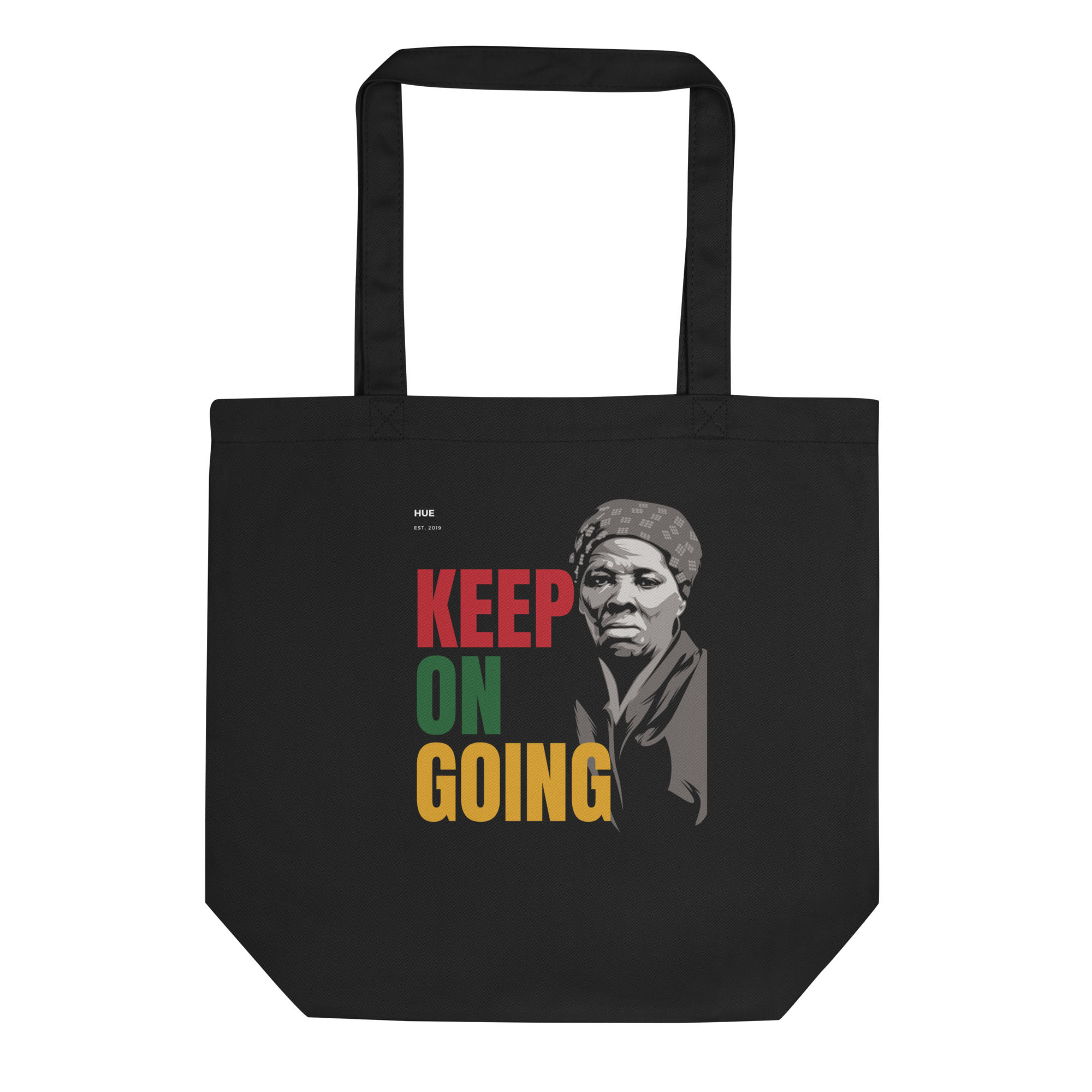 Harriet Tubman 'Keep on Going' Black History Month Tote Bag