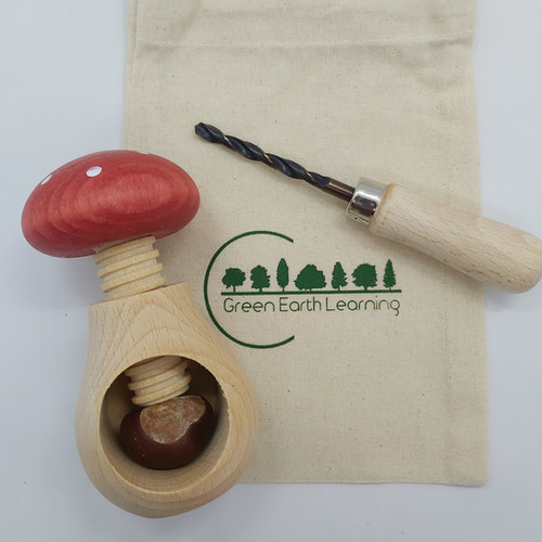 Conker Clamp and Palm Drill Green Earth Learning
