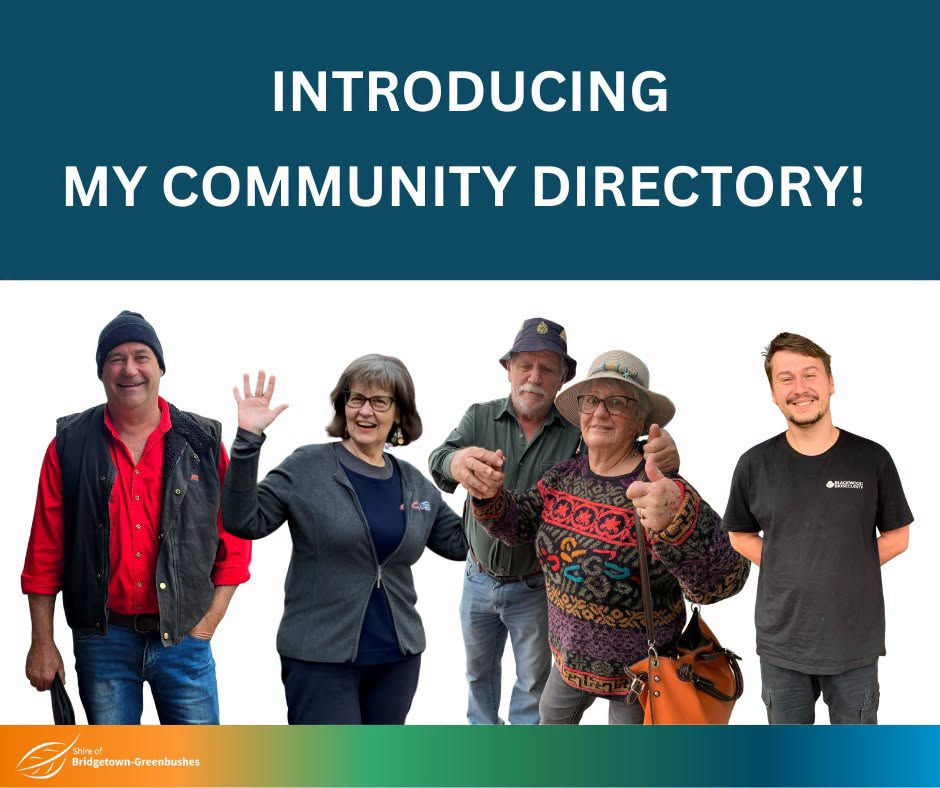 My Community Directory: Information Session