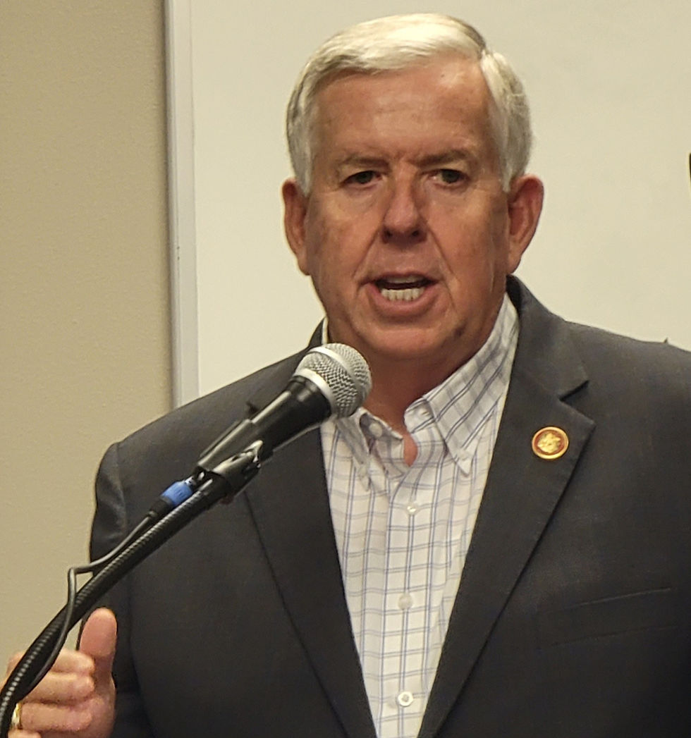 Gov. Parson gives keynote at AIM conference