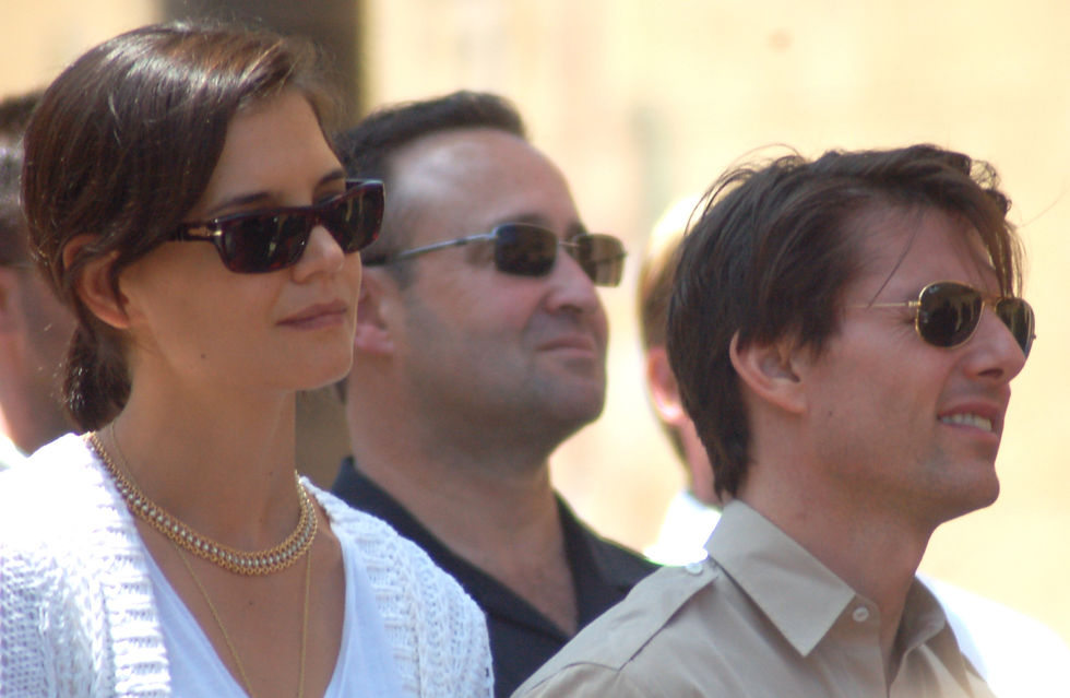 Katie Holmes and Tom Cruise