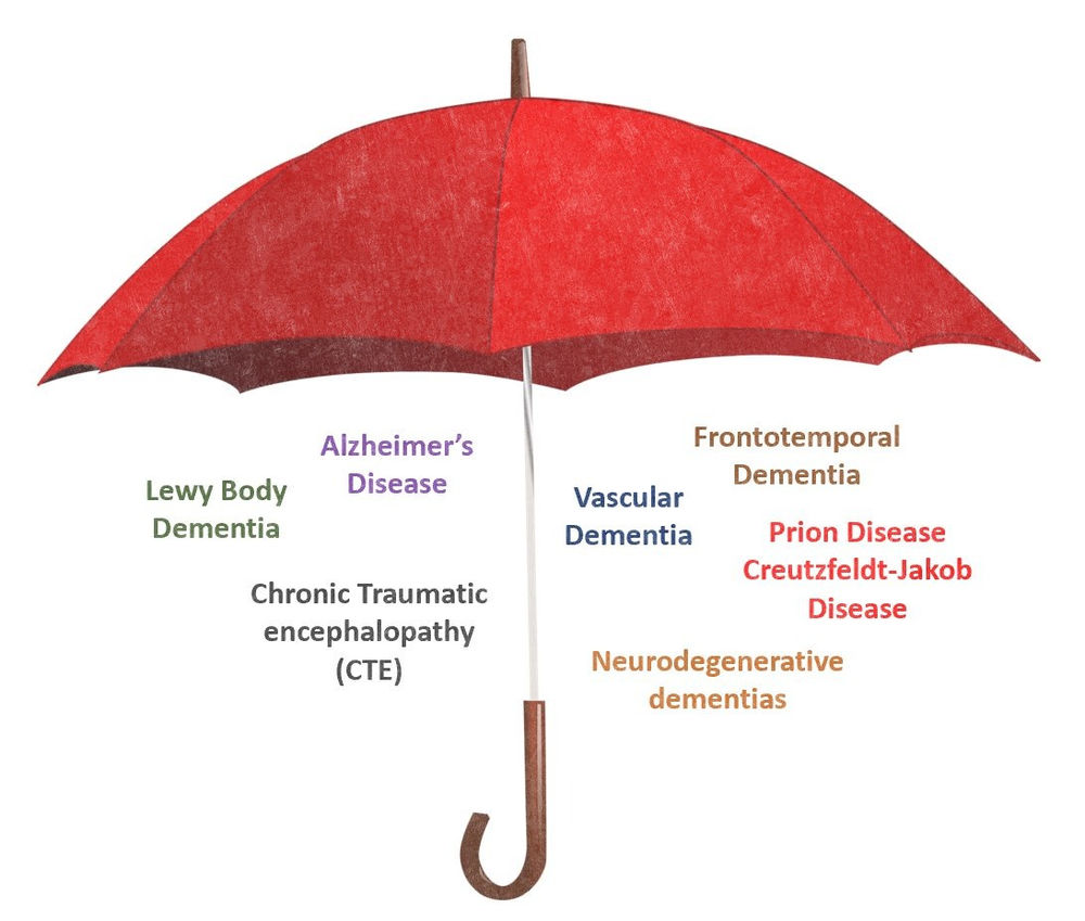 Dementia is an Umbrella Term