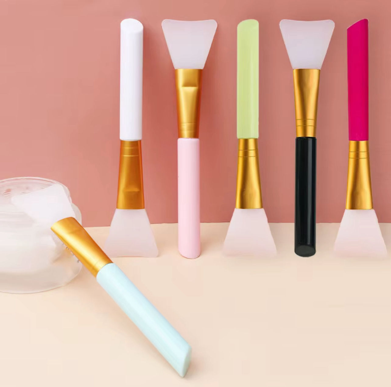 Pinceau, masque silicone