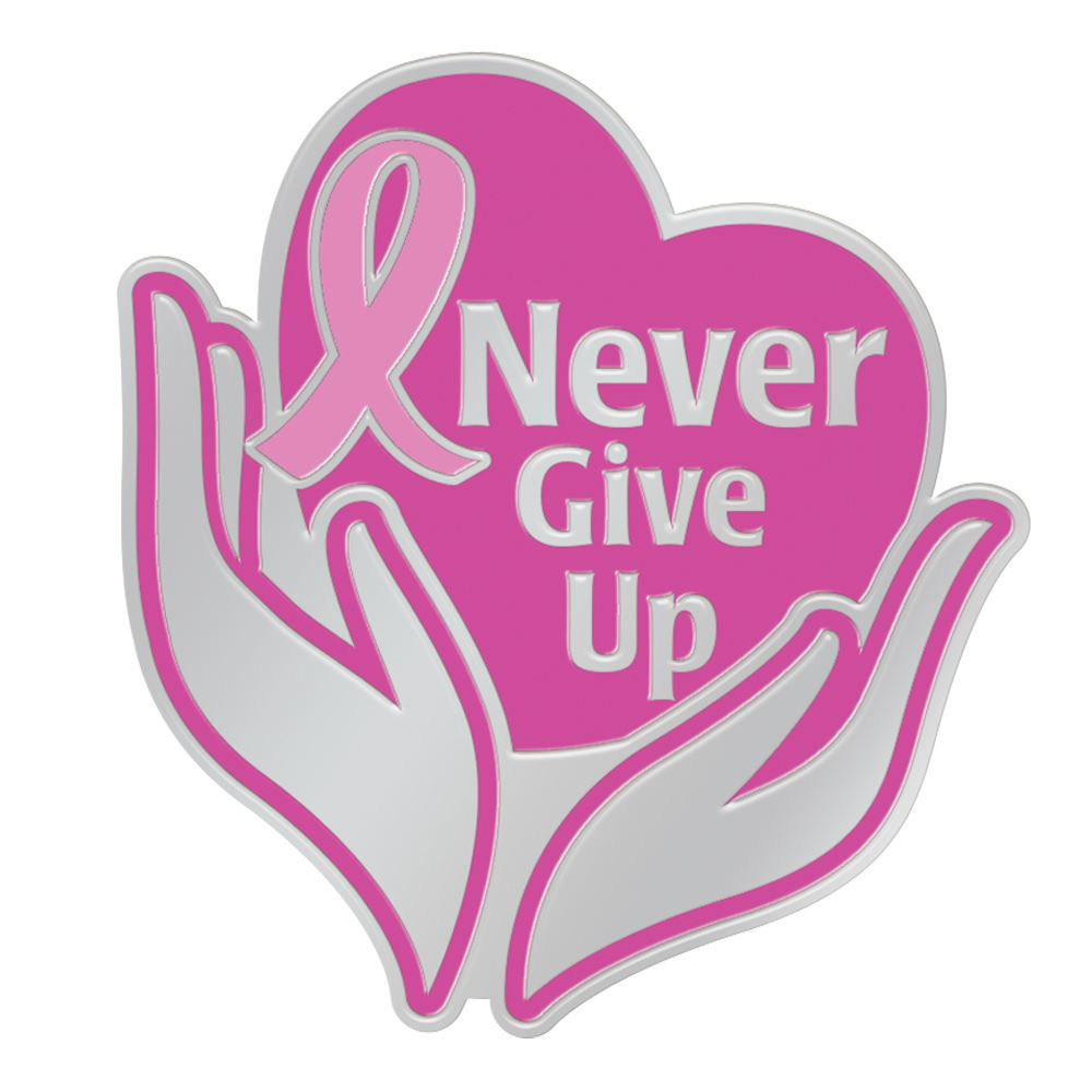 Lapel Pin - Never Give Up