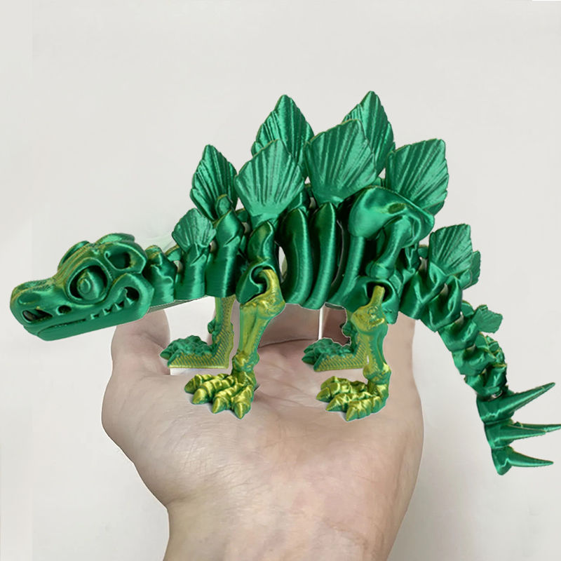 Miniaturbild: 3D-gedruckter magischer Drache, Dinosaurier, bewegliches Gelenk, Zappelspielzeug
