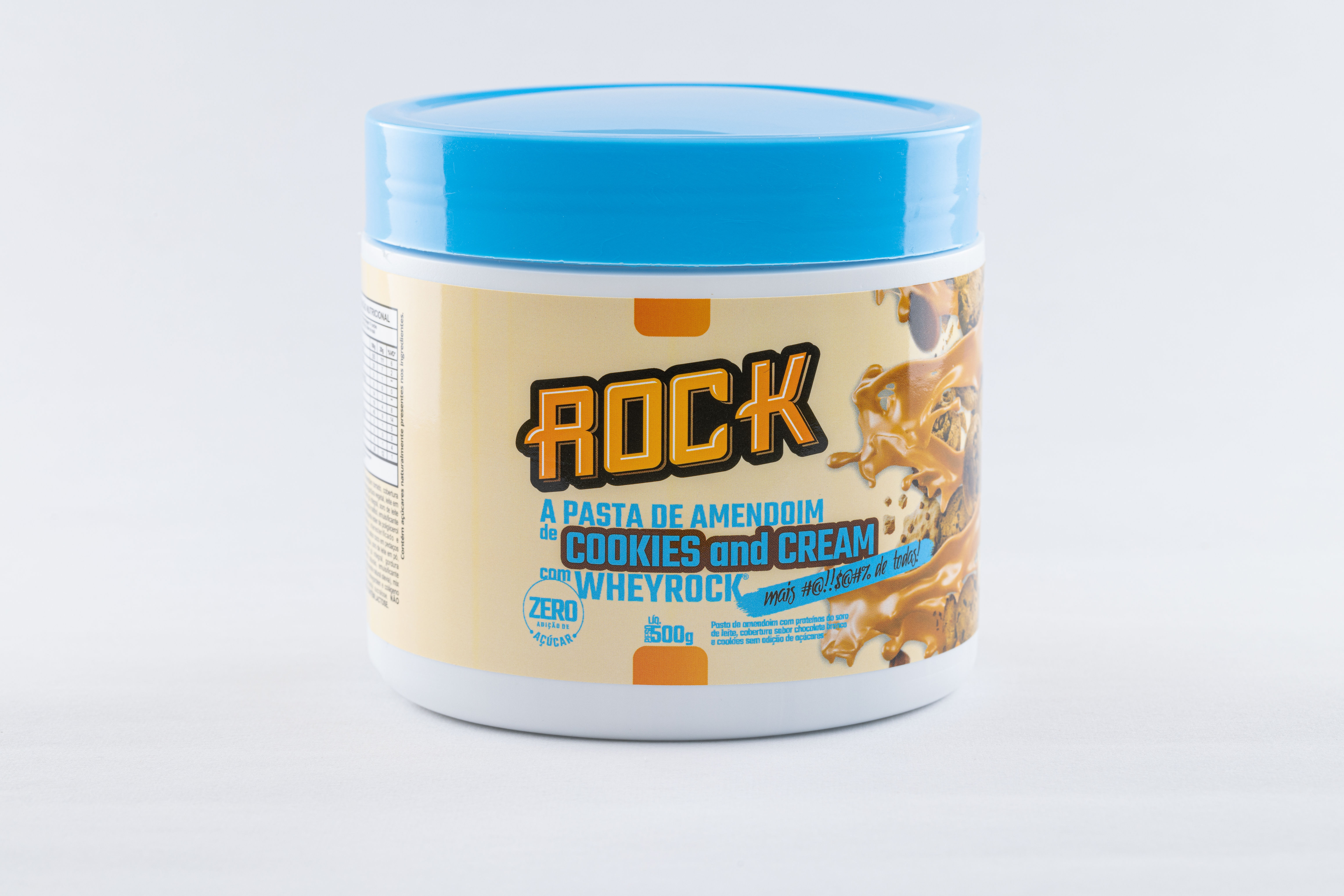 ROCK PASTA DE AMENDOIM COOKIES and CREAM  500G