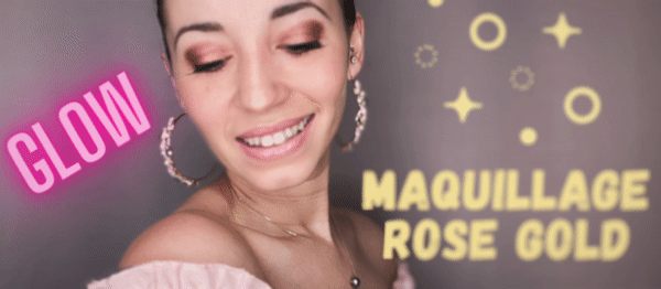 Maquillage d'été ROSE GOLD LUMINEUX! 💄