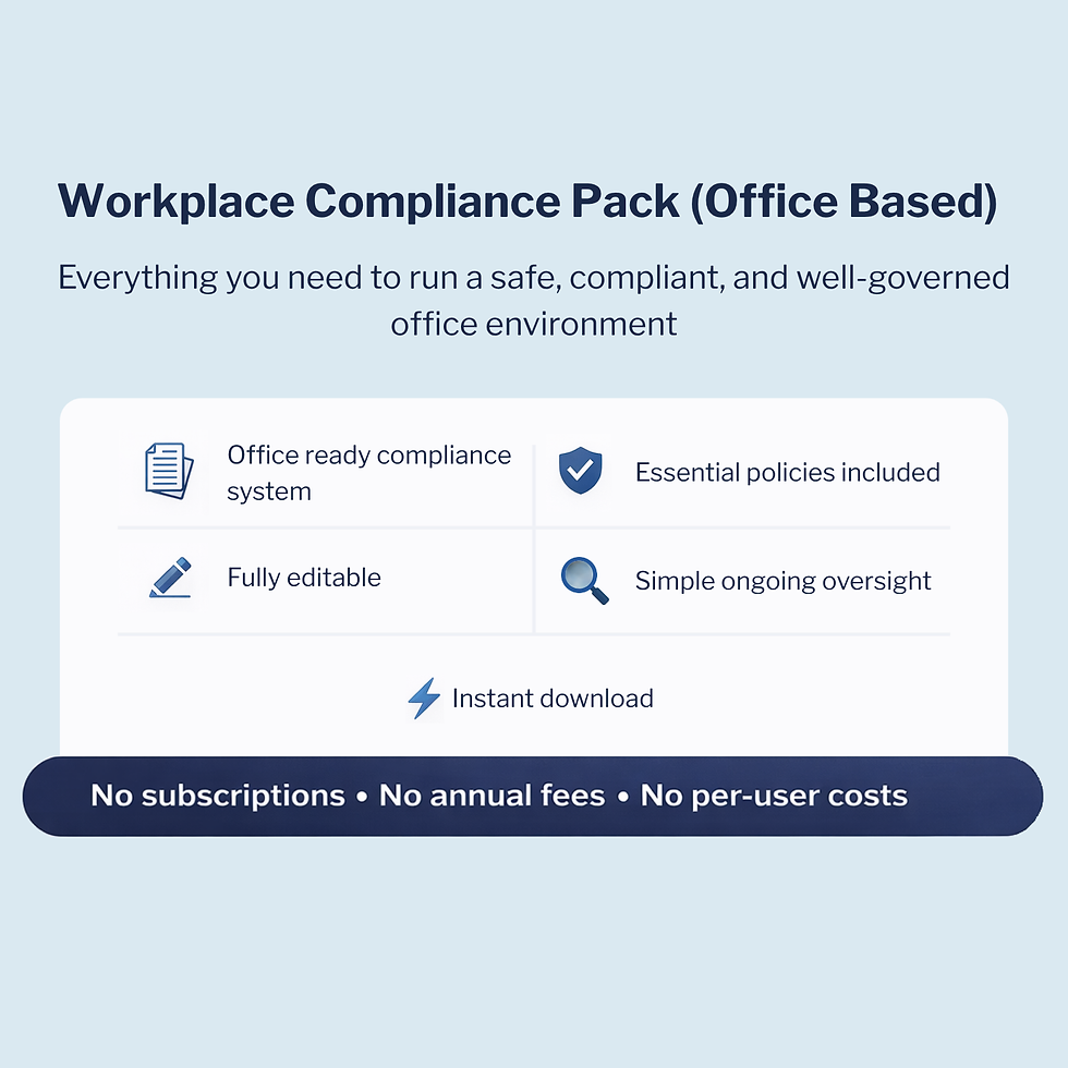 Thumbnail: Workplace Compliance (Office Based)