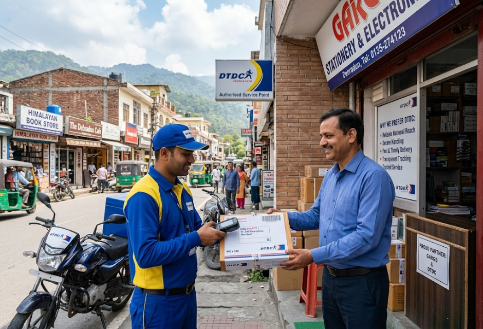 DTDC Courier Services in Dehradun