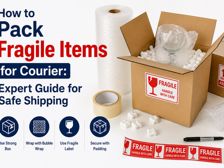 How to Pack Fragile Items for Courier: Expert Guide for Safe Shipping