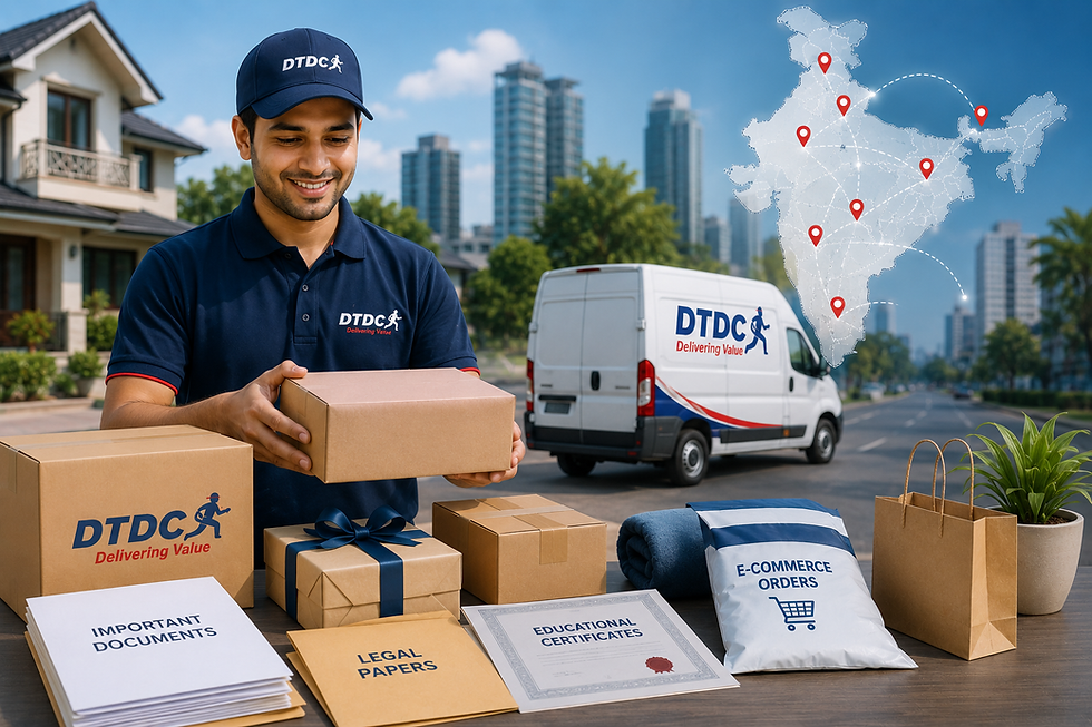 DTDC Courier Services in Dehradun