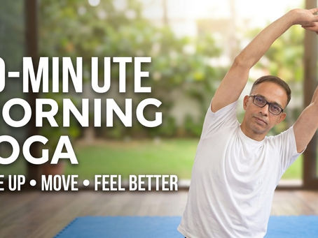 Wake Up Right: A 10-Minute Yoga Ritual Before Chai and Chaos