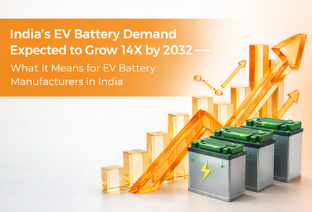 EV battery manufacturers in India