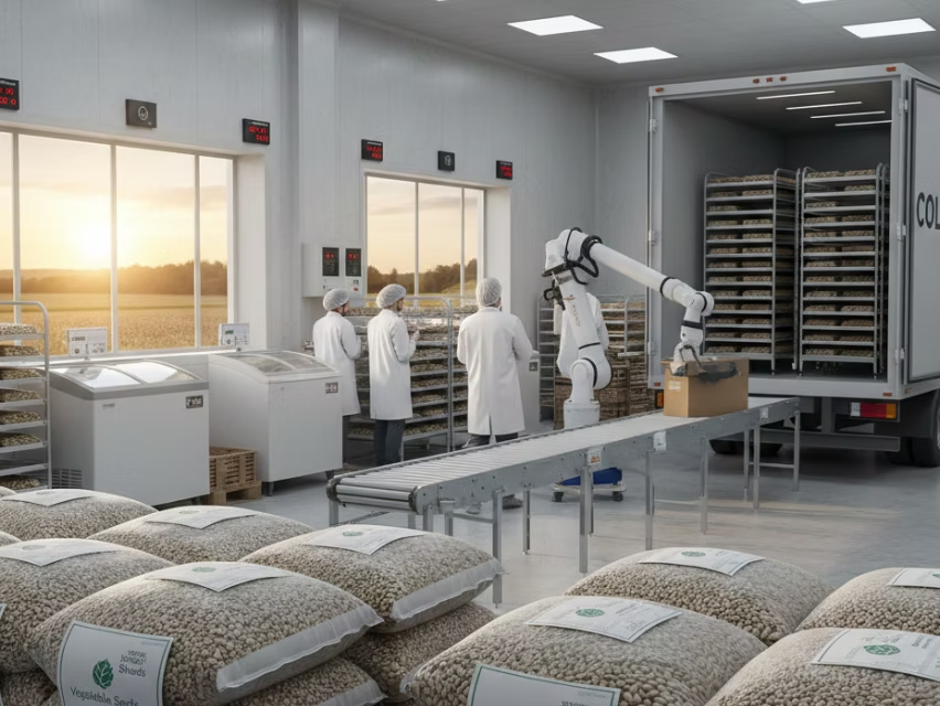 குளிர்சங்கிலி (Cold Chain) மற்றும் அறுவடை பிந்தைய சிறந்த நடைமுறைகள் – காய்கறிகளுக்கான முழுமையான வழிகாட்டி