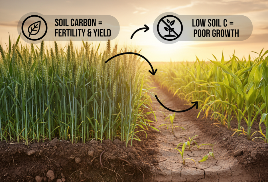 Understanding Soil Carbon and Its Impact on Crop Productivity
