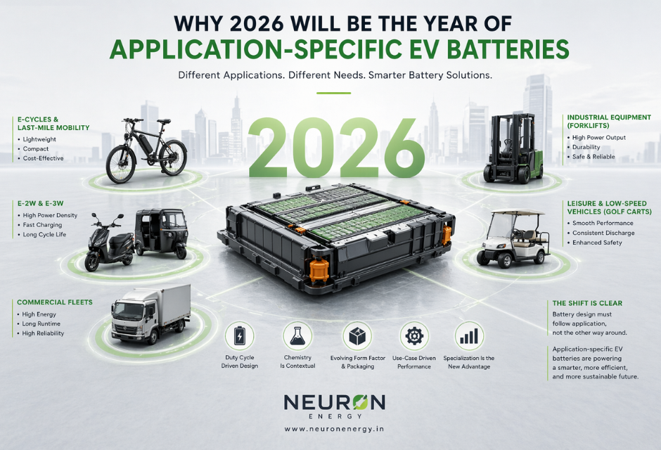 application-specific EV batteries 2026