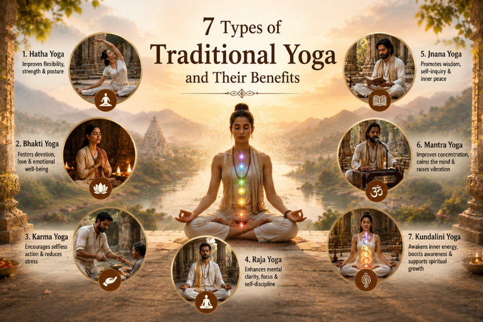 Traditional Yoga Types and Benefits