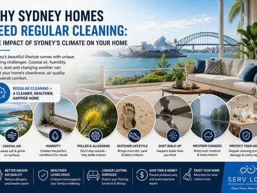 Why Sydney Homes Need Regular Cleaning: The Impact of Sydney's Climate on Your Home