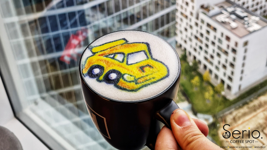 Mobilny bar kawowy. Barista na targi. Kawa na konferencję