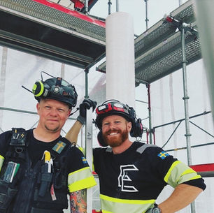 Christer Eklund och Anton Eriksson