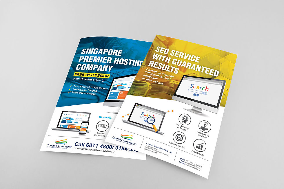 IT Company Flyer