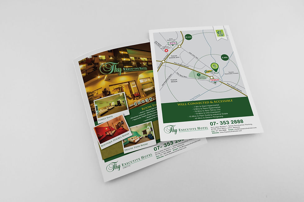 Thy Executive Hotel Flyer