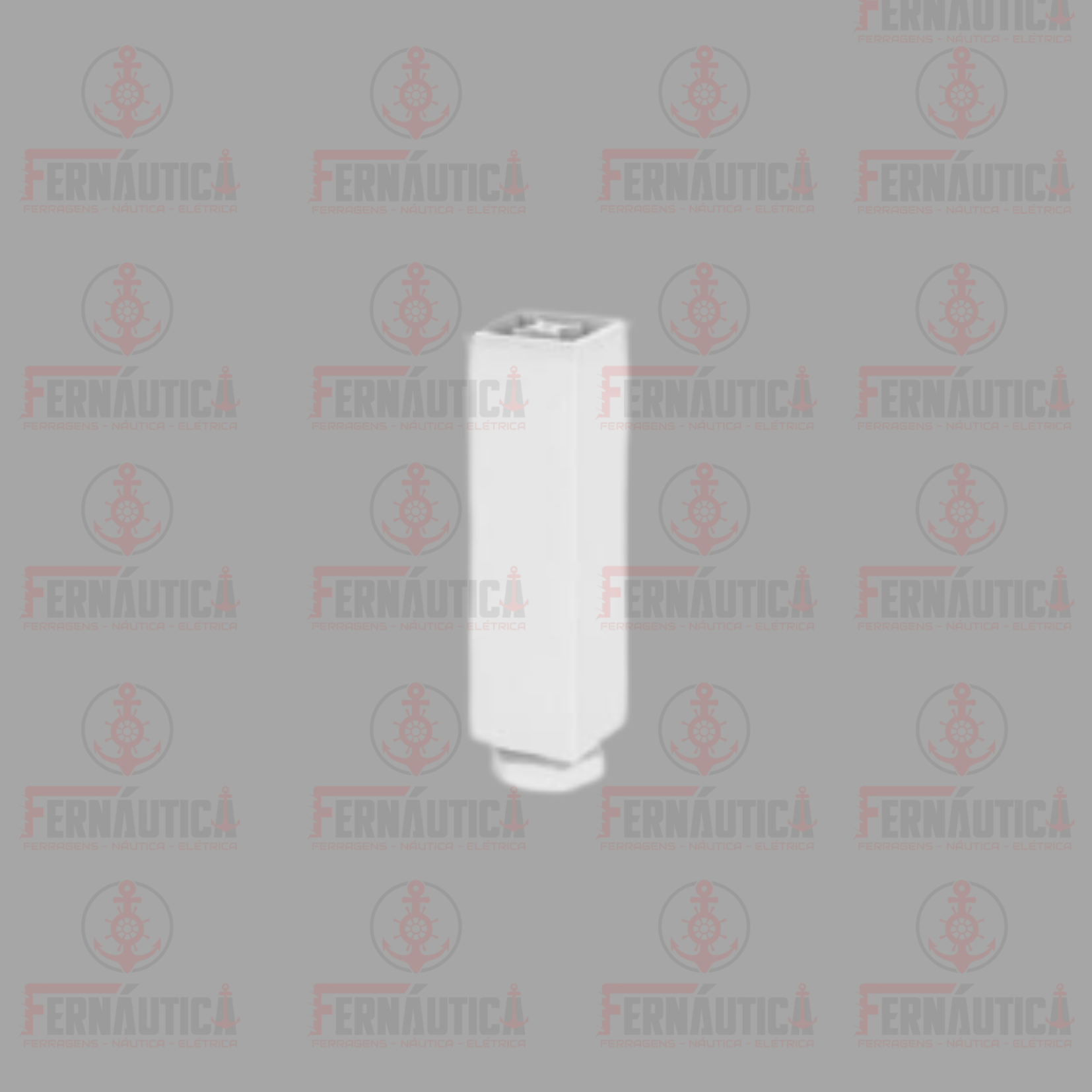 PÉ BELGA C/REGULAGEM 170MM - BRANCO