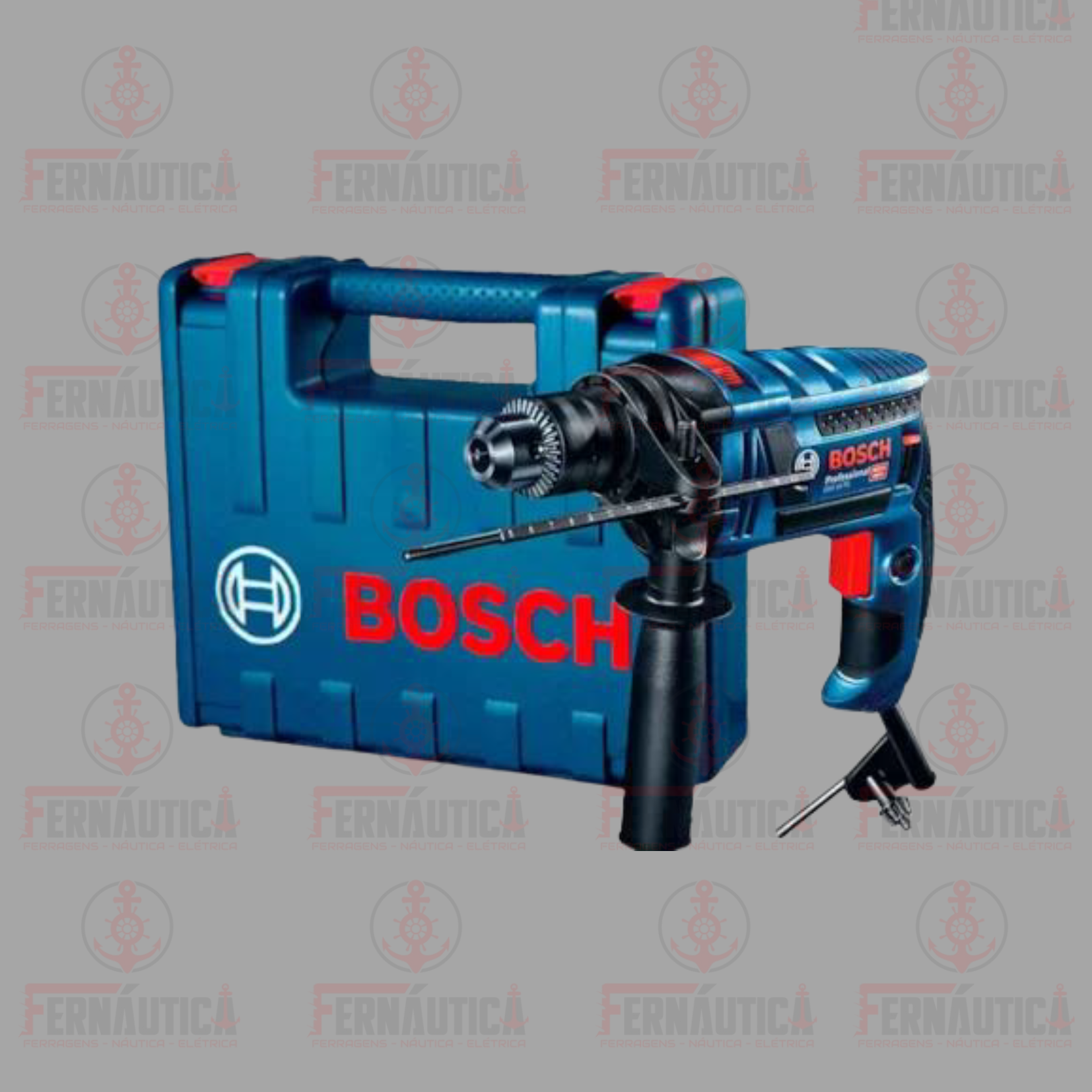 FURADEIRA IMPACTO GSB 750RE STD 750W 127V COM MALETA - BOSCH