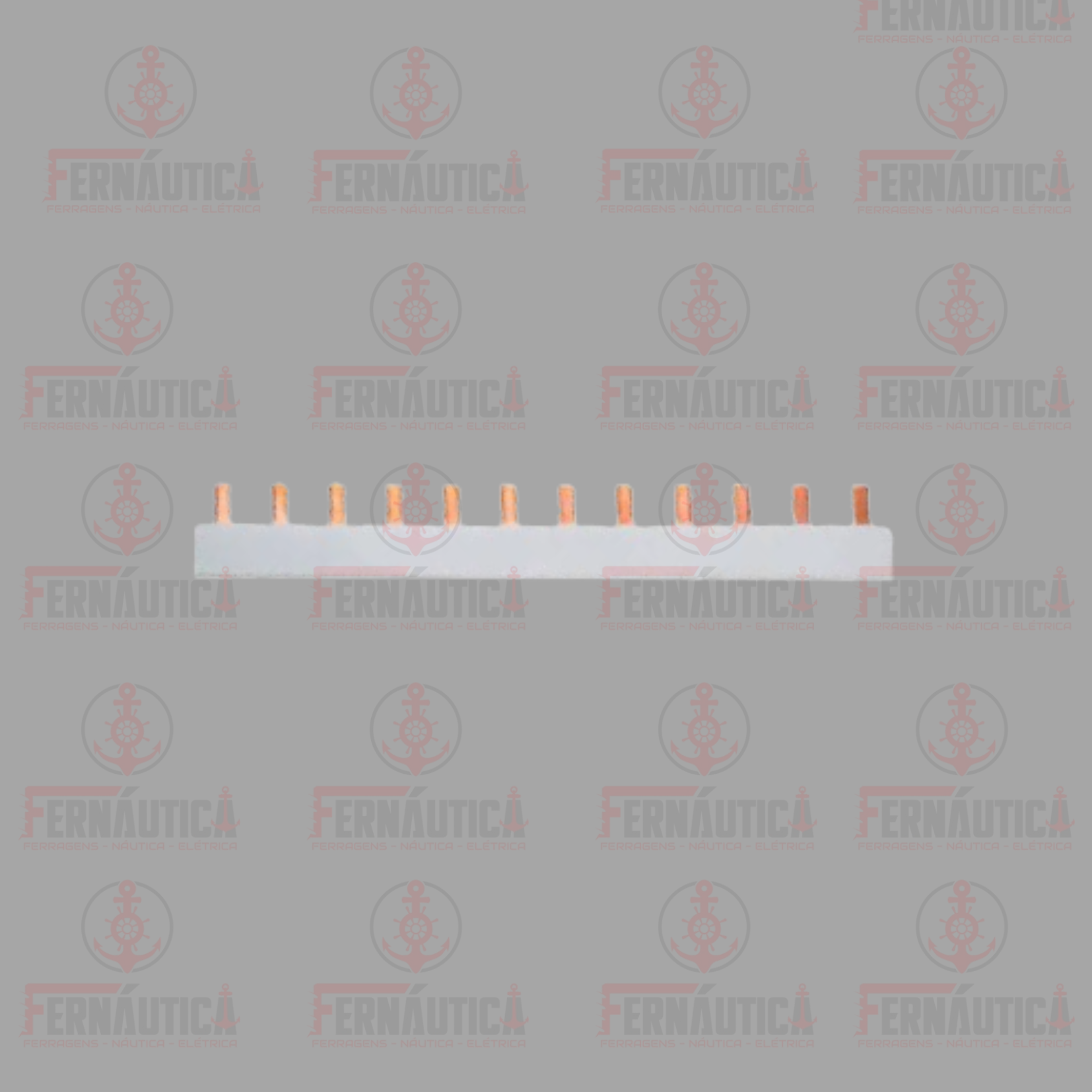 BARRAMENTO DE FASE – 63A 500Vac 12 PINOS / 3 POLOS