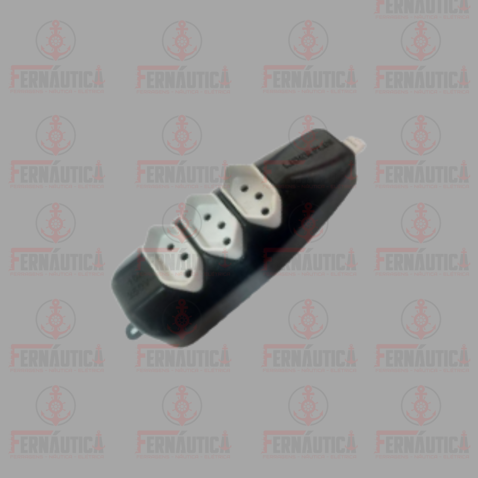 TOMADA BARRA TRIPLA 10A - 127/220V