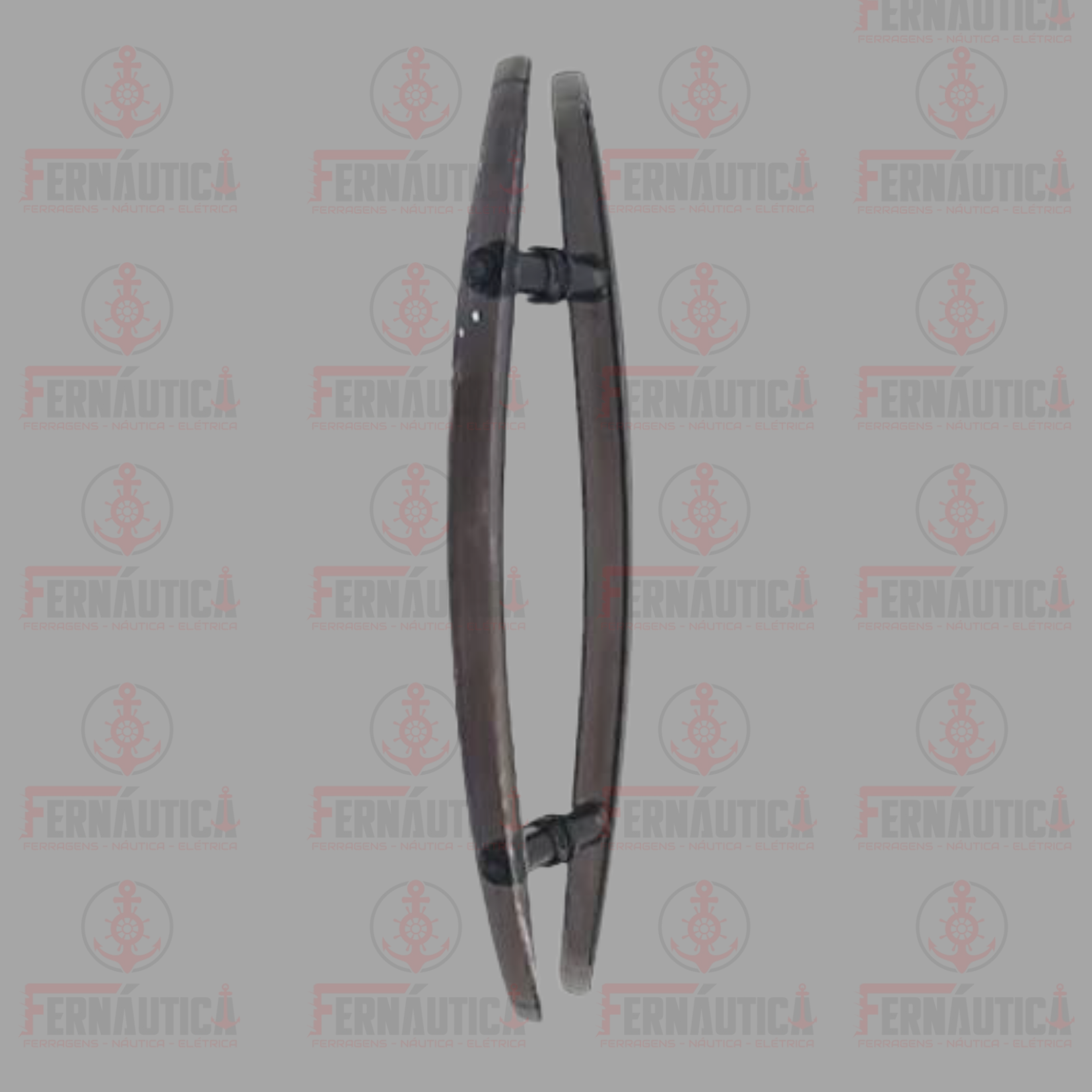 PUXADOR RESINA FUMÊ - 500MM