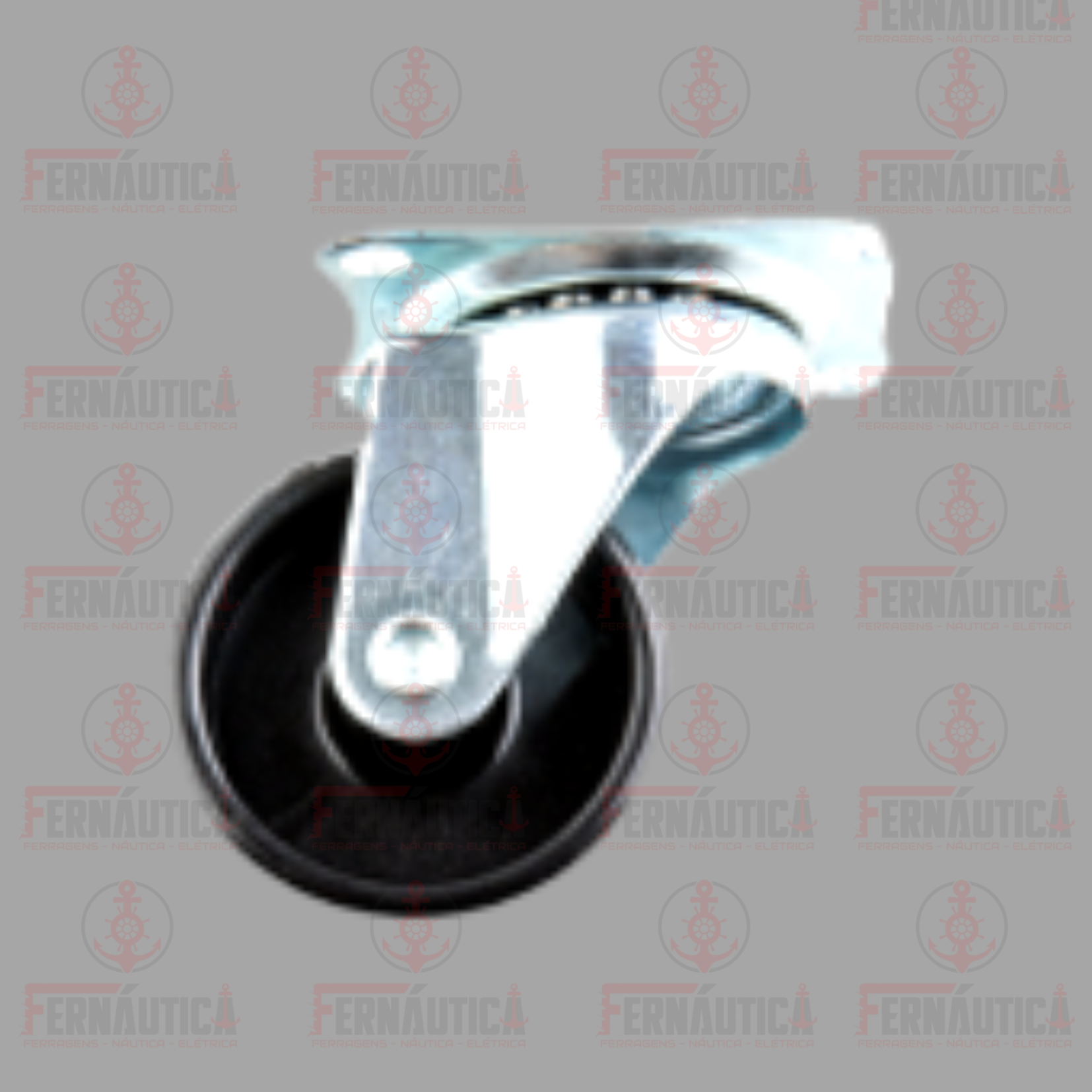 RODÍZIO NYLON BASE GIRAT. 50MM - S/F