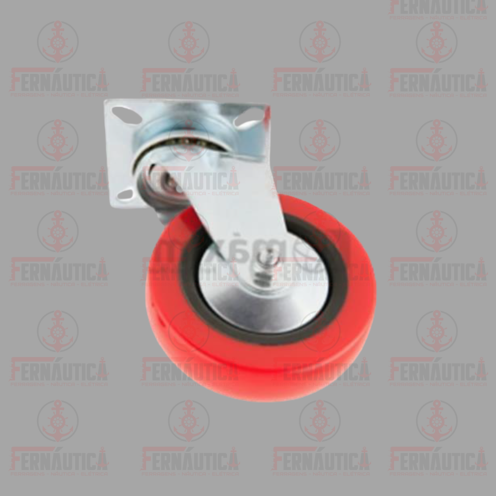 RODÍZIO NYLON BASE GIRAT S/F - 100MM