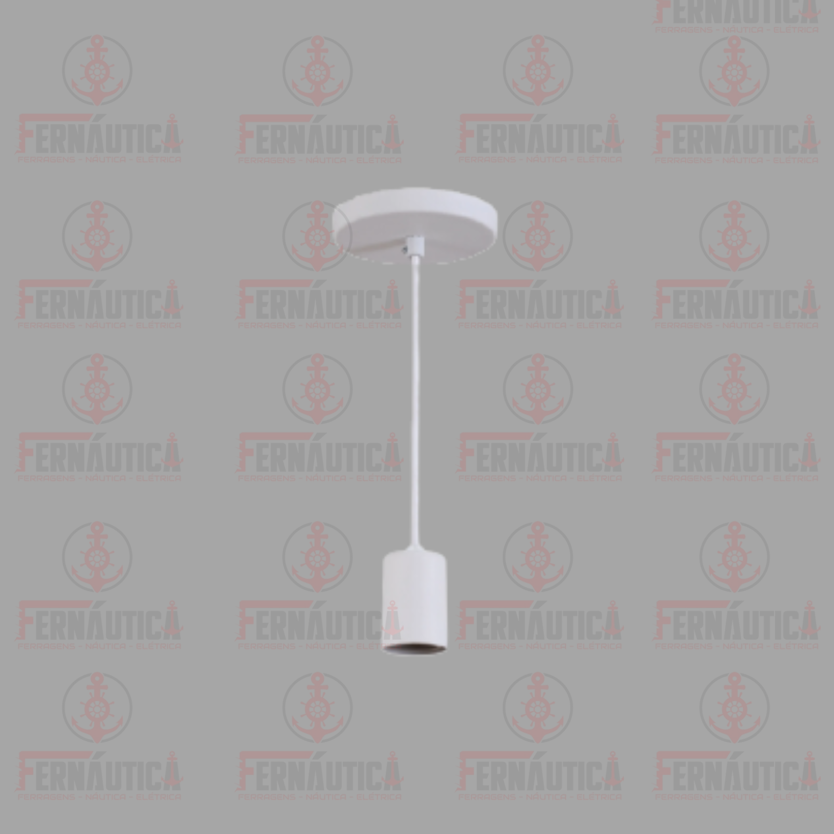 LUMINÁRIA PENDENTE ESTYLO ALUMÍNIO - BRANCO