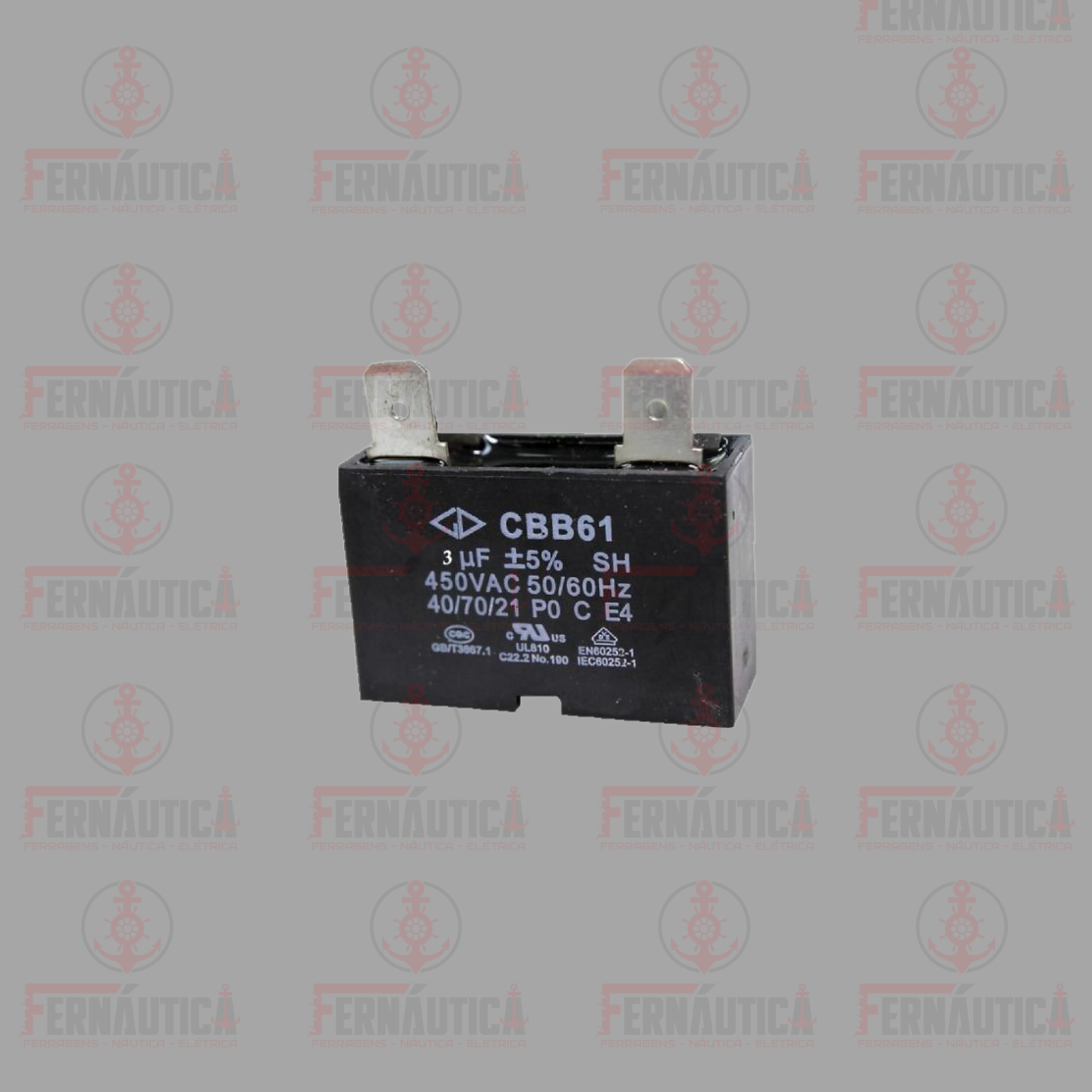 CAPACITOR QUADRADO - 6UF